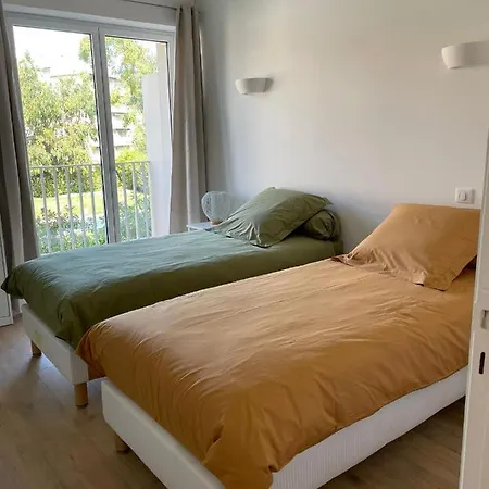 דירה Magnifique Climatise De 87m², A 100m De La אנטיב